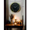 Luxury Gold 40 Cm Metal Duvar Saati