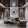 Luxury Gold 60 Cm Çarklı Duvar Saati