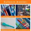 Makaron Kablo Tamir Seti Isıyla Büzüşmeli Daralan Hortum