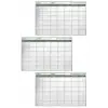 Manyetik Yapışkanlı Bir Aylık Program Planlayıcı Takvim 85x56 cm