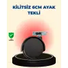 Masa Ve Sehpa İçin 6 Cm Kilitsiz Ayak Tekli