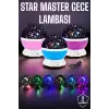 Mavi Ve Mor Işıklı  Projeksiyon Lambası
