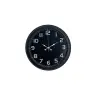 Midnight Black 40 Cm Metal Duvar Saati
