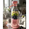 Mini Blender Usb Şarjlı Smoothie Hazırlayıcı Kolay Temizlenebilir Tasarım