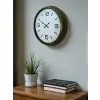 Modern Tasarım Eskitme 40 Cm Metal Duvar Saati
