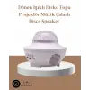 Müzik Ritimli Işık Değişimi & Dönen Dalga Efekti – Galaxy Projektör