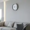 Natural Krem 36 Cm Duvar Saati