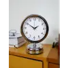 Noble Time 25 x 20 Cm Metal Krom Masa Saati