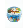Noel Baba Yılbaşı Kapaklı Mum 8 cm