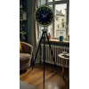 Nostalji Şık Tasarım Tripod Ayaklı Saat