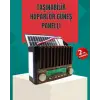 Nostaljik Tasarımlı Solar Şarjlı Radyo Am Fm Sw Ve Bluetooth