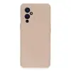 One Plus 9 Kılıf Nano İçi Kadife Silikon - Pudra