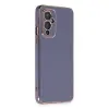 One Plus 9 Kılıf Volet Silikon - Mavi