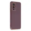 One Plus 9 Kılıf Volet Silikon - Mor
