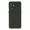 One Plus 9 Pro Kılıf Nano İçi Kadife Silikon - Koyu Yeşil