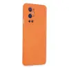 One Plus 9 Pro Kılıf Nano İçi Kadife Silikon - Turuncu