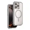 Onegif Apple İphone 15 Pro Max Hulk Magsafe Kapak - Titan Gri