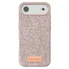 Onegif Apple İphone 17 Air Bright Simli Kapak - Pembe