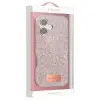 Onegif Apple İphone 17 Pro Max Bright Simli Kapak - Derin Mor
