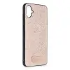 Onegif Samsung Galaxy A05 Bright Simli Kapak - Pembe