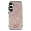 Onegif Samsung Galaxy A55 5g Bright Simli Kapak - Pembe