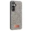 Onegif Samsung Galaxy S25 Plus Bright Simli Kapak - Gümüş