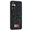 Onegif Samsung Galaxy S25 Plus Bright Simli Kapak - Siyah