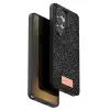 Onegif Samsung Galaxy S26 Ultra Bright Simli Kapak - Siyah