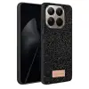 Onegif Xiaomi Mi 15t Pro Bright Simli Kapak - Siyah