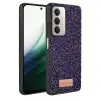 Onegif Xiaomi Redmi 15 4g Bright Simli Kapak - Derin Mor