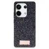 Onegif Xiaomi Redmi Note 13 Pro 4g Bright Simli Kapak - Siyah