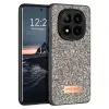 Onegif Xiaomi Redmi Note 14 Pro 4g Bright Simli Kapak - Gold