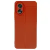 Oppo A38 Kılıf Auto Focus Kapak - Kırmızı