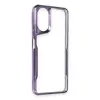 Oppo A38 Kılıf Boyi Silikon Kapak - Derin Mor