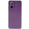 Oppo A38 Kılıf Nano İçi Kadife Silikon - Mor