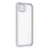 Oppo A73 Kılıf Miami Şeffaf Silikon - Lila