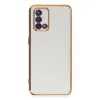 Oppo A74 4g Kılıf Volet Silikon - Beyaz