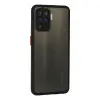 Oppo Reno 5 Lite Kılıf Montreal Silikon Kapak - Siyah