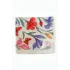 Orkide Desenli Zr Şifon Fular 50*50 cm