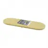 Oval Ahşap Bambu 3 Mini=1cm Ayaklı  Sunum Tepsisi 15x44x1.5cm