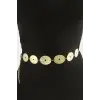 Oval Metal Zincir Kemer