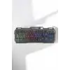 Oyuncu Klavyesi Q Klavye Rgb Işıklı Mouse Hediyeli