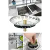 Paslanmaz Çelik Mutfak Evye Lavabo Süzgeci Lavabo Gideri Atık Gıda Tıpası