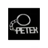 Petek İsimli Anahtarlık