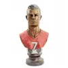 Polyester Ronaldo Figürü Büst