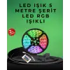 Pratik Kurulumlu 5 Metre Kumandalı Şerit Led