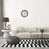 Precision Black 40 Cm Metal Duvar Saati