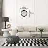 Precision Black 40 Cm Metal Duvar Saati