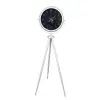Premium Mermer Desenli Tripod Ayaklı Saat