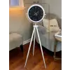 Premium Mermer Desenli Tripod Ayaklı Saat